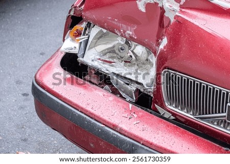 Similar – Image, Stock Photo Side effect Garage