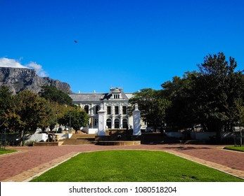 The Front View Of South African Jewish Museum Photographed From The Historic Company's Garden