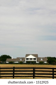 Front View Of Southfork Ranch