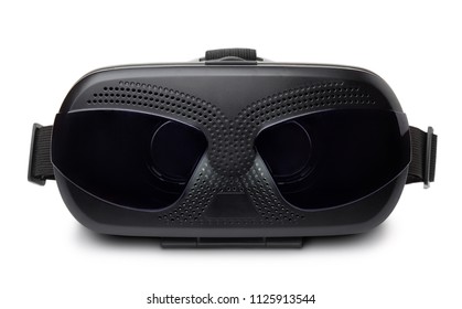 Front View Virtual Reality Headset Isolated Stock Photo 1125913544 ...