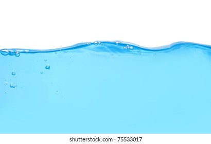 Front View Of Water Level Isolated