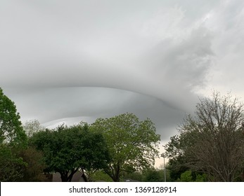 Frontal storm cloud, Texas