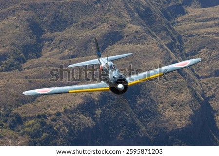 Frontal view of a A6M 