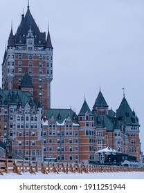 Château Frontenac Located In Quebec