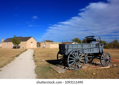 Frontier Fort And Wagon