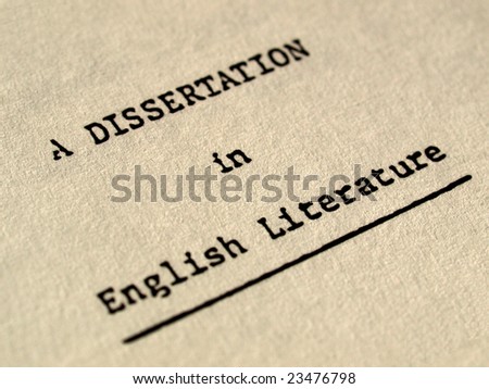 pay for dissertation in english literature