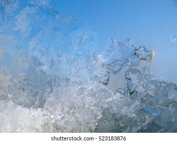 Frost On A Window Pane