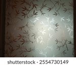 Frosted glass plastic effect silver white texture decoration and background