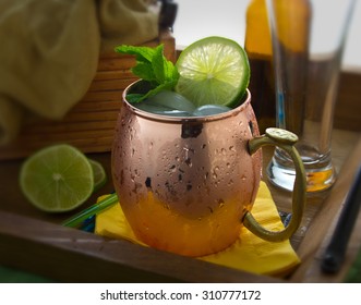 A Frosty Moscow Mule