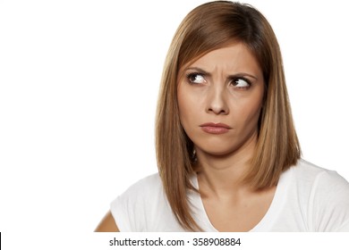 68,078 Frowning woman Images, Stock Photos & Vectors | Shutterstock