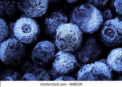 Frozen Blueberries