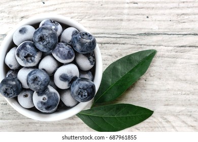 Frozen Blueberries