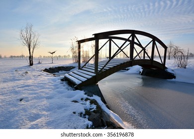Frozen bridge