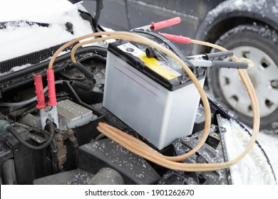 Frozen Car Motor Quick Start Spare Stock Photo 1901262670 | Shutterstock