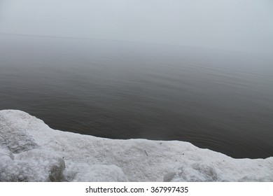 Frozen edge of the Lake