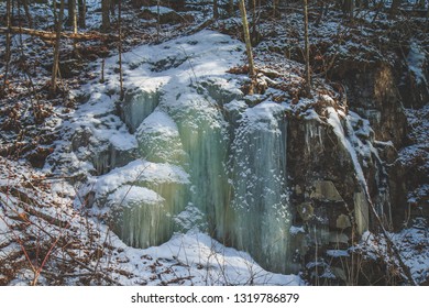 The frozen falls