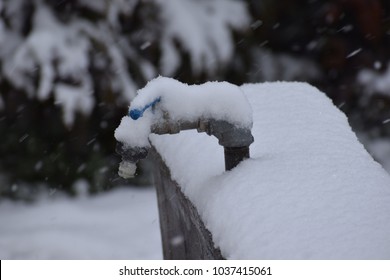 A Frozen Faucet Winter