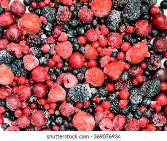 Frozen Fruit / Berries, Background