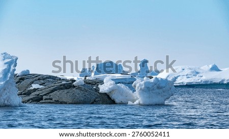 Frozen Giants of the Antarctic Sea