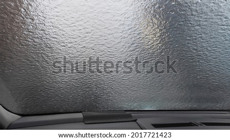 Similar – Image, Stock Photo frosty morning in March…