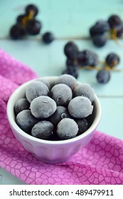 Frozen Grapes