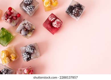 Frozen Ice Cube Stock Photo 1055922887