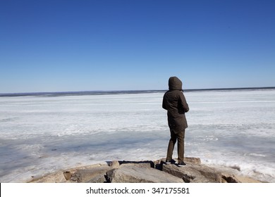 Frozen Lake Simcoe