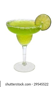 Frozen Margarita With Clipping Path