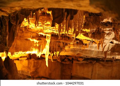 Frozen Niagara Cave Tour, Mammoth Cave National Park