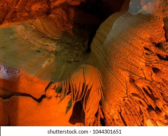 Frozen Niagara Cave Tour, Mammoth Cave National Park