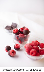 Frozen No Sugar Chocolate Berries