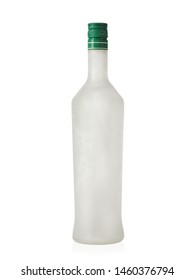 Frozen Ouzo Bottle, Close Up