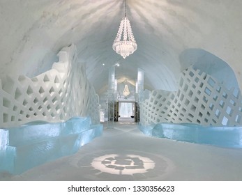 A Frozen Paradise Inside The Ice Hotel In Kiruna, Sweden