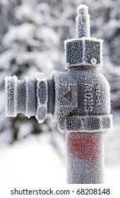 Frozen Pipe End