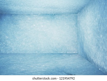 frozen room, christmas background