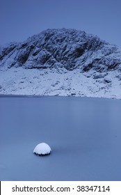 Frozen Stickle Tarn And Pavey Ark