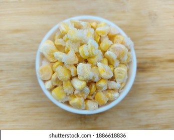 Frozen Sweet Corn In A Bowl