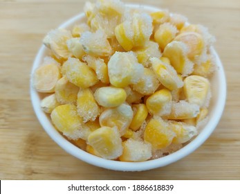 Frozen Sweet Corn In A Bowl