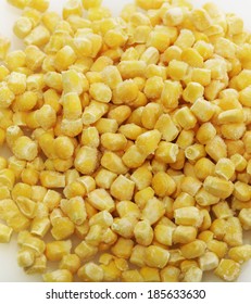 Frozen Sweet Corn ,Close Up