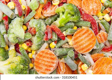 Frozen vegetables - Shutterstock ID 318100451