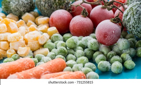 frozen vegetables - Shutterstock ID 731255815