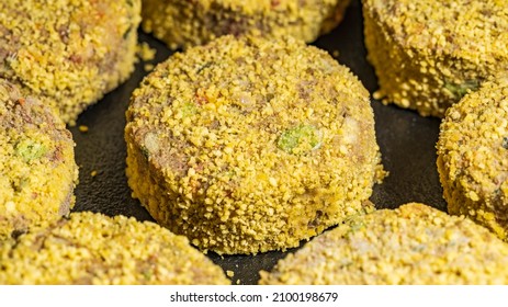 Frozen Veggie Nuggets With Lentils And Greens, Macro