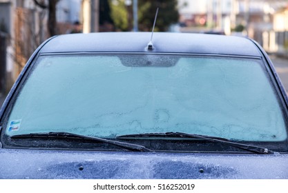 Frozen Windshield