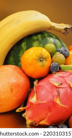 Fruit Arrangement Featuring Dragon Fruit