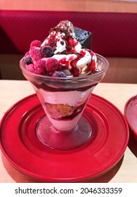 Fruit And Cake Parfait Cup