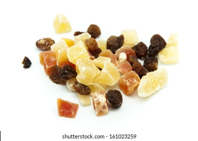 fruit candy on a white background - Shutterstock ID 161023259