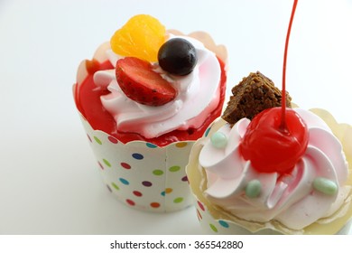 Fruit cupcake 