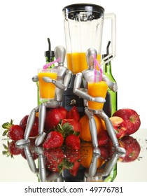 Fruit Daiquiri Bar For Dummies, Bottles And Blender