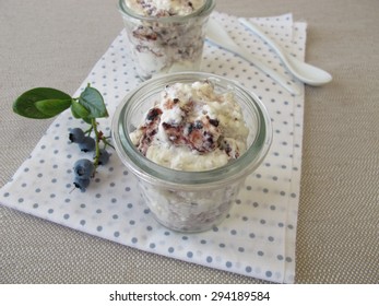 Fruit Fool With Blueberries