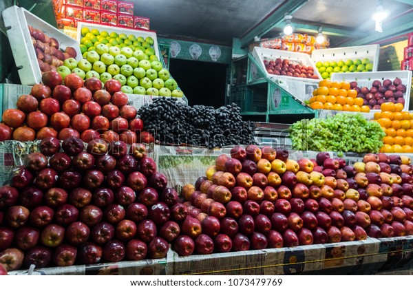 Fruit Indian Street Shop Port Blair Stock Photo (Edit Now) 1073479769